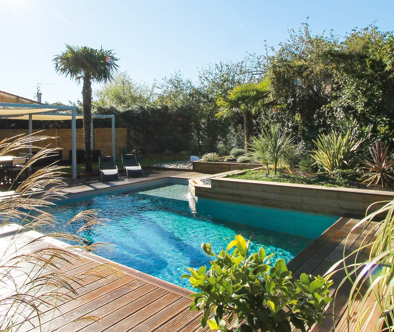 Piscine Unibléo avec Aquaservice
